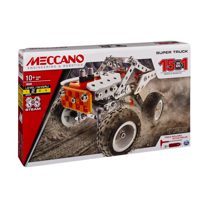 Coffret construction Meccano 15 en 1 • Nature & Découvertes Suisse