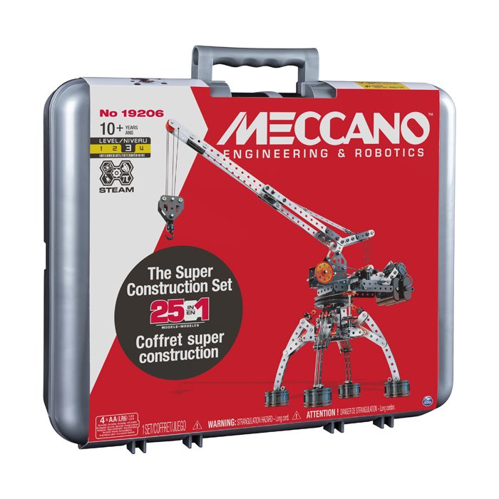 COFFRET DE CONSTRUCTION MECCANO 25 EN 1