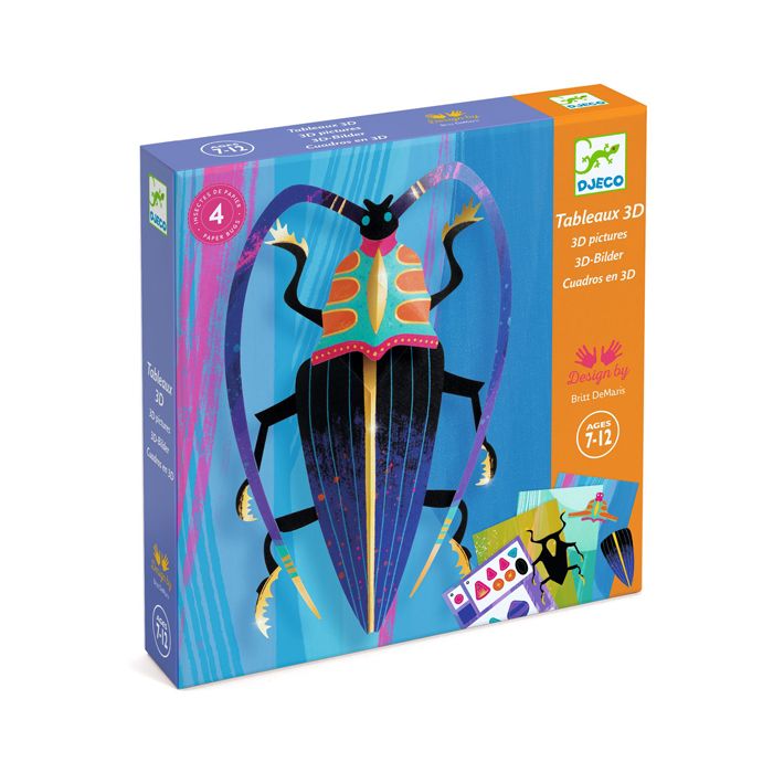 TROPHEE INSECTES PAPIER