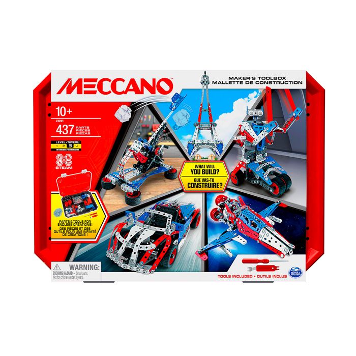 Coffret construction Meccano 5 en 1