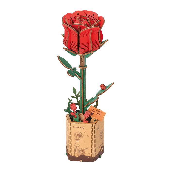 MAQUETTE ROSE ROUGE