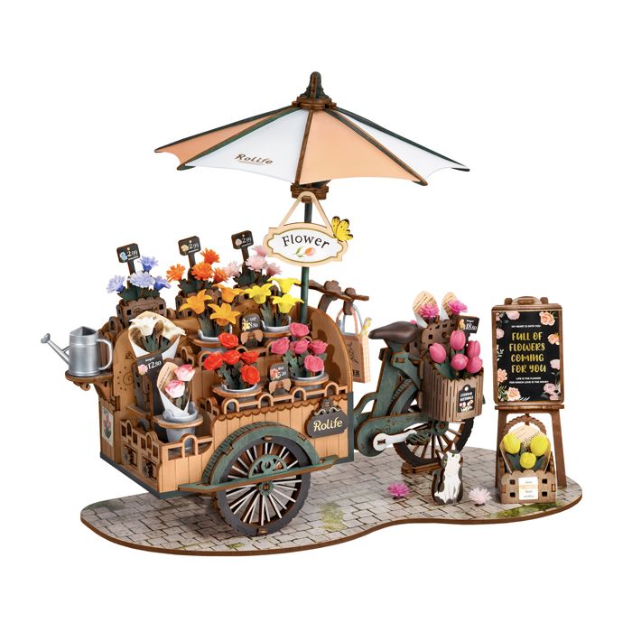 MAQUETTE MARCHAND DE FLEURS