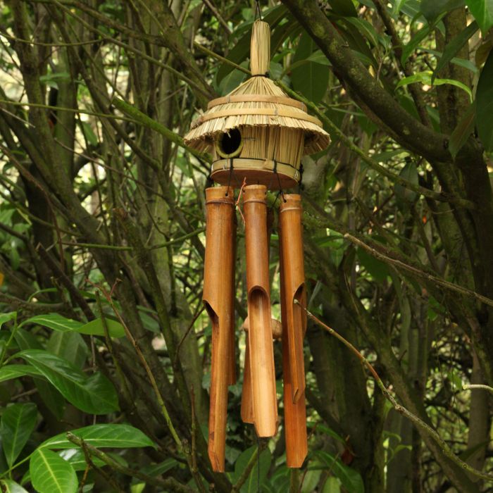 CARILLON VENT BAMBOU MAISON