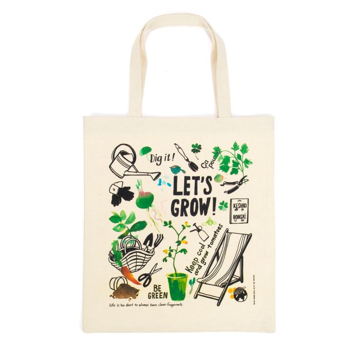 TOTE BAG LETS GROW