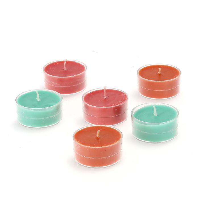 BOUGIES CHAUFFE-PLAT CITRONNELLE X6