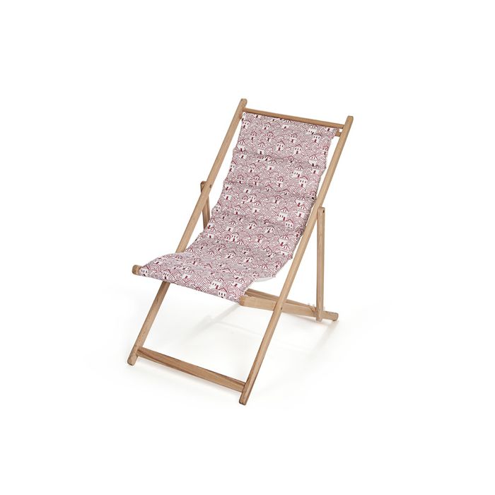 CHILIENNE MOTIF PAYS BASQUE MATELASSEE