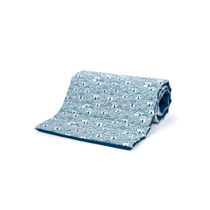 MATELAS ECOLIBO DEPERLANT MOTIF BASQUE