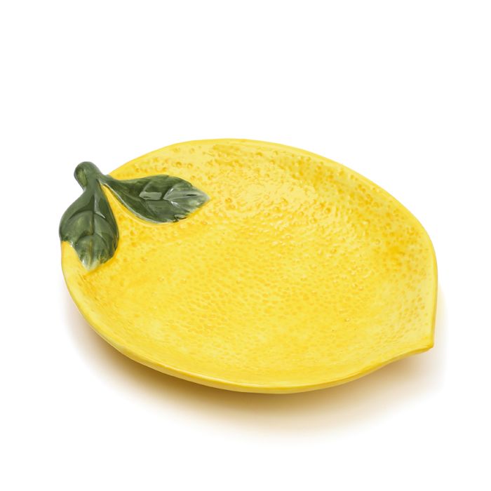 ASSIETTE FORME CITRON 12 CM