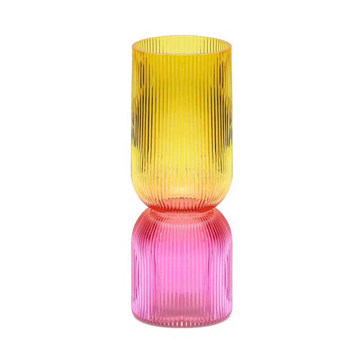 VASE VERRE DEGRADE 16X25 CM