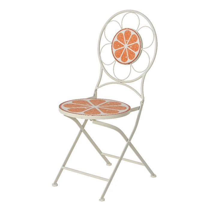 CHAISE EXTERIEURE CITRON