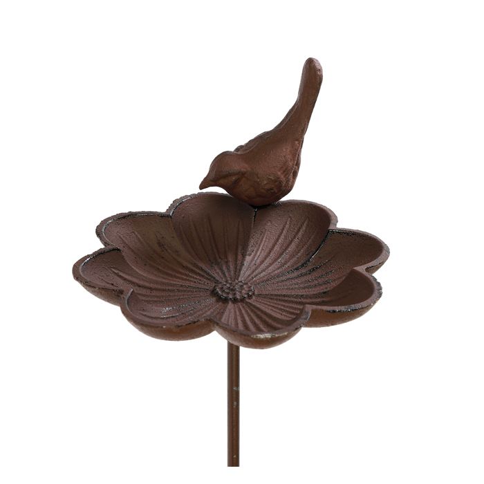 BAIN D'OISEAUX ABREUVOIR METAL V2