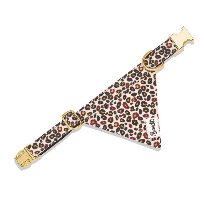 BANDANA POUR CHIEN LEOPARD