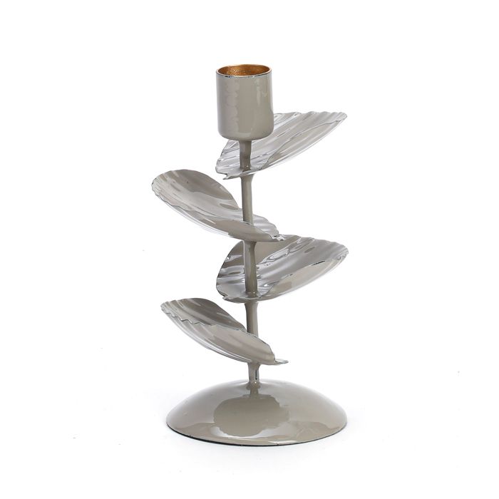BOUGEOIR FEUILLE 16 CM