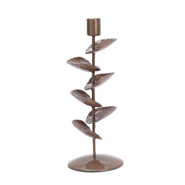 BOUGEOIR FEUILLE 26 CM