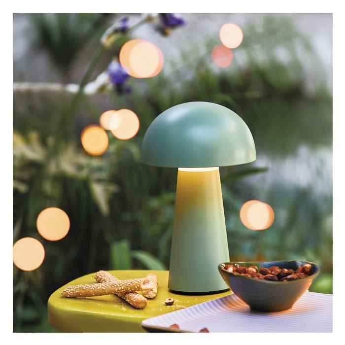 LAMPE A POSER VERT D'EAU