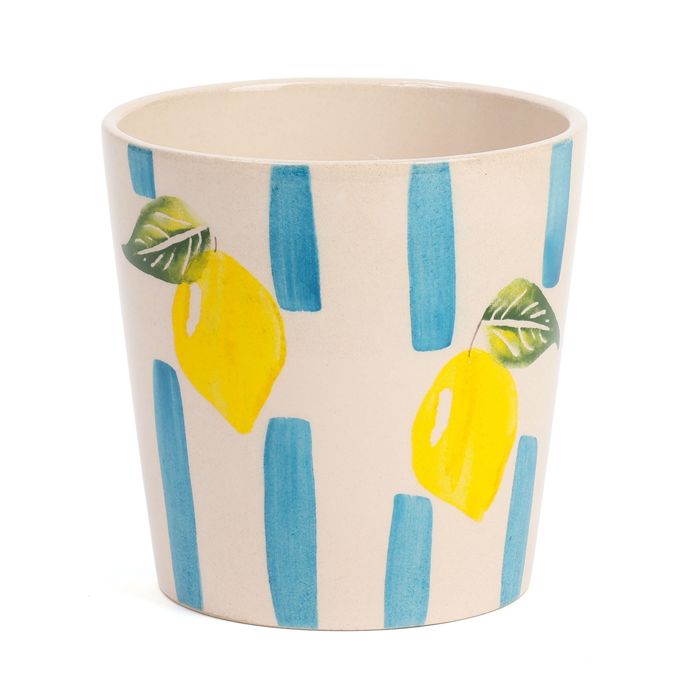 CACHE POT RAYES 13CM