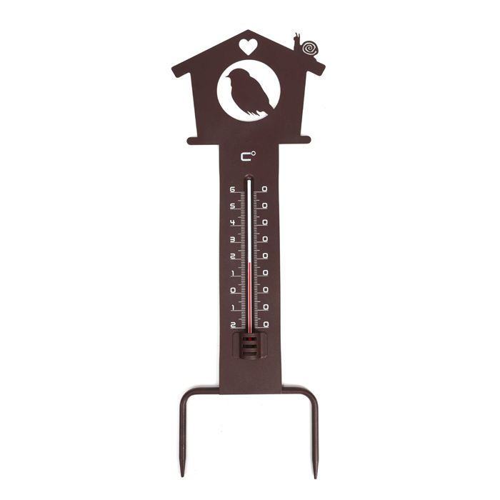 THERMOMETRE A PLANTER OISEAU
