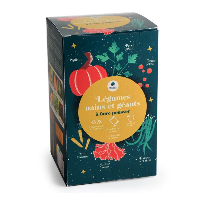COFFRET 6 LEGUMES MINI MAXI