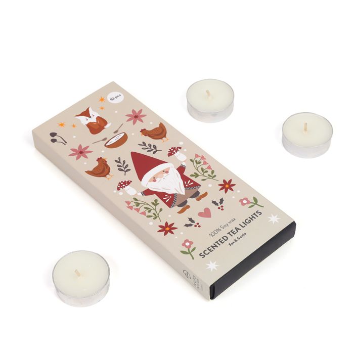 8 BOUGIES CHF PLAT NOEL