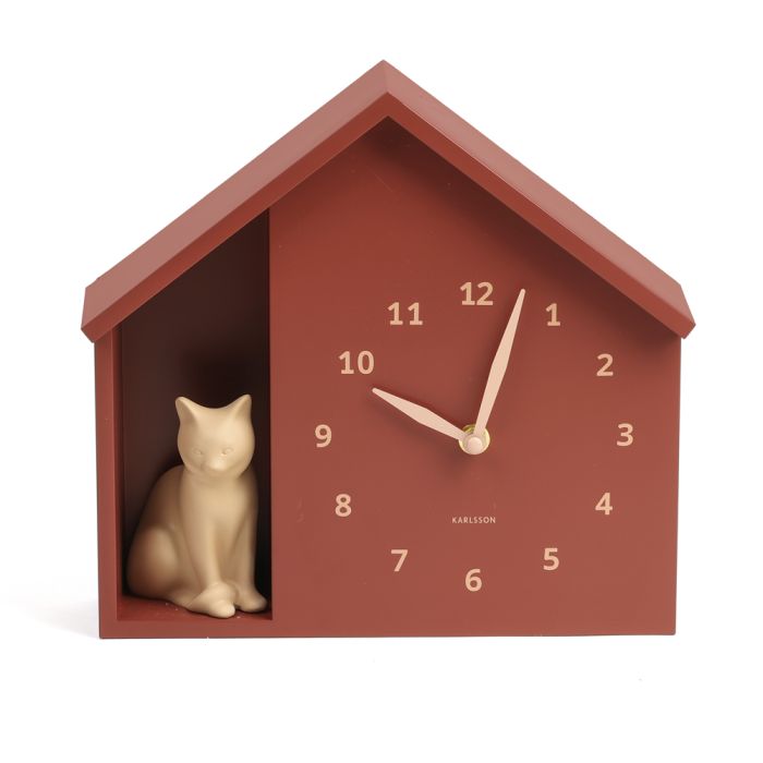 HORLOGE CHAT MAISON KA6099RD
