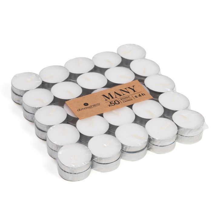 50 BOUGIES CHAUFFE PLAT PARA