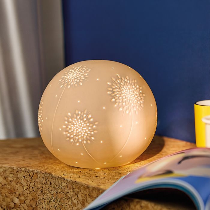 LAMPE BOULE PISSENLIT 21CM