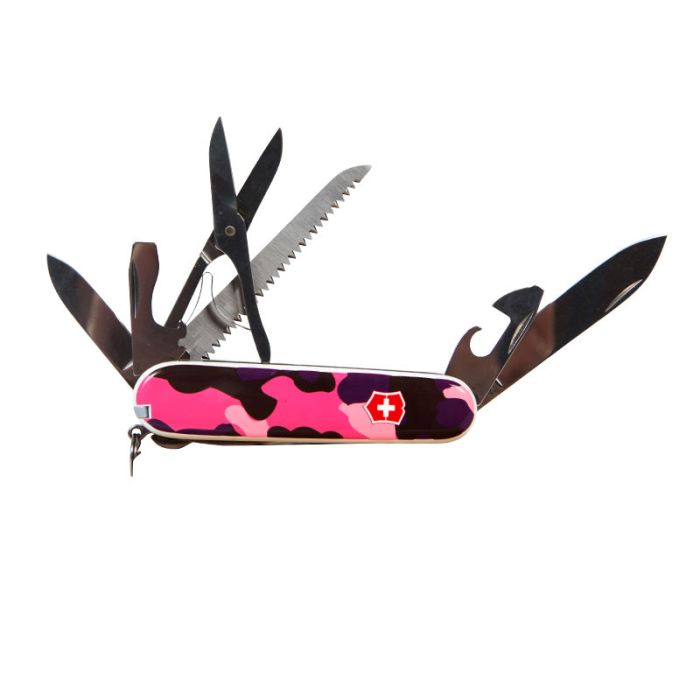COUTEAU SUISSE ROSE CAMOFUN