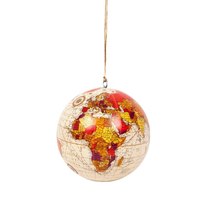 GLOBE A SUSPENDRE BLANC