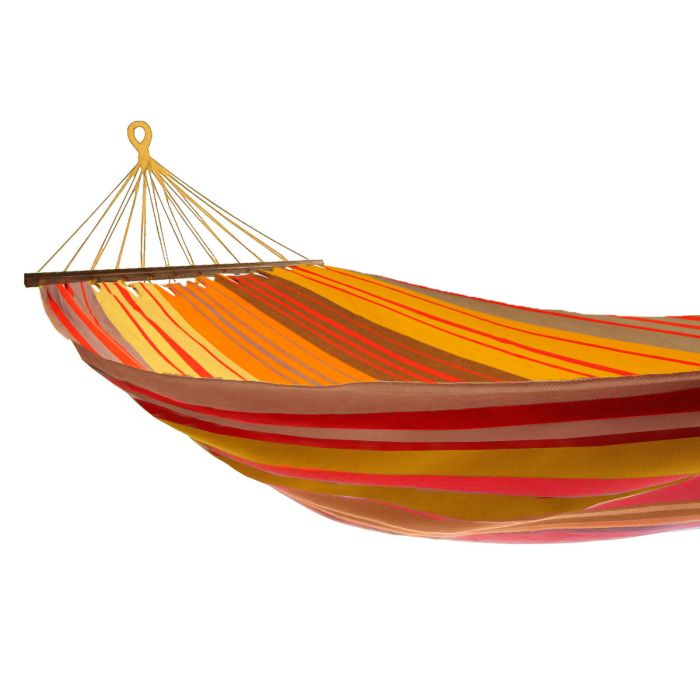 HAMAC SIMPLE HAVANE AVEC BARRES