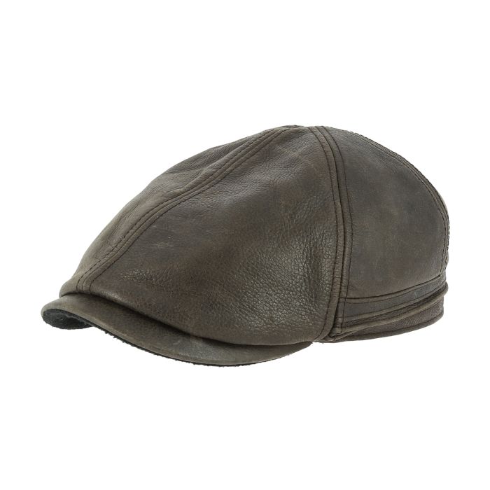CASQUETTE STETSON TEXAS CUIR T.58-59CM