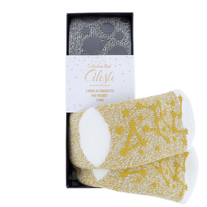 COFF. 2 PAIRES ANTIDERAPANTES FEMME