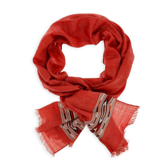 ETOLE PASHMINA DARK RED