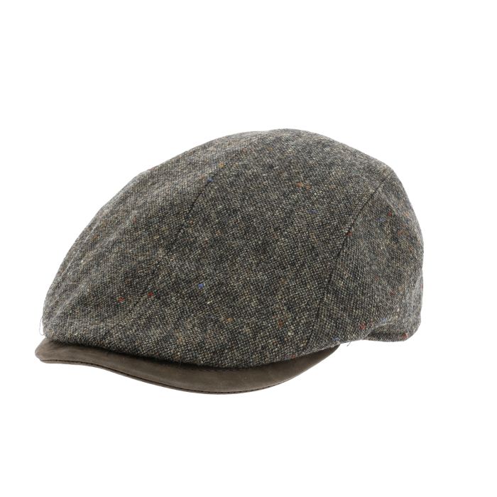 CASQUETTE MARRON CHINE T.57