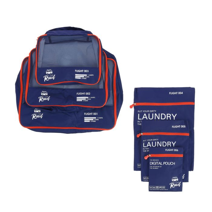 SET 6 POCHETTES RANGEMENT OTR