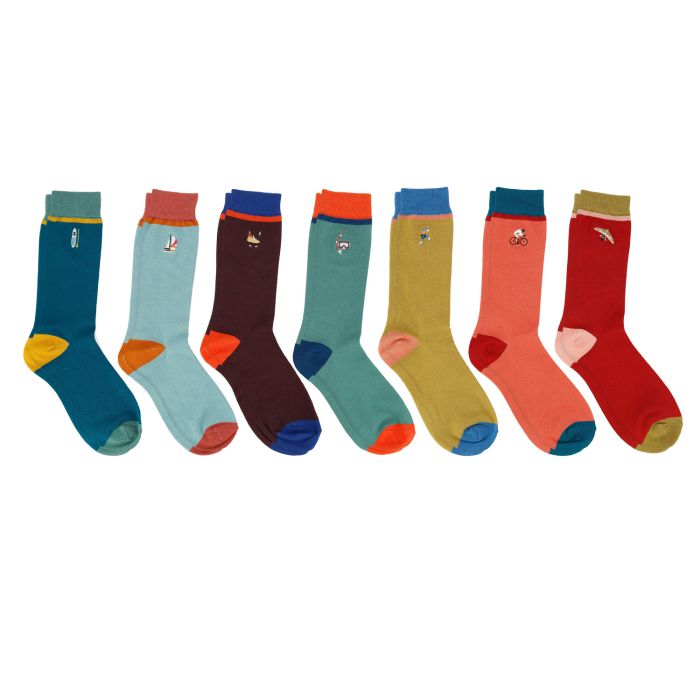 SEMAINIER CHAUSSETTES OUTDOOR T.42/45