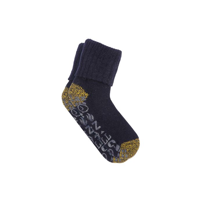 CHAUSS LOUNGE 39/45 NAVY MOUTARDE