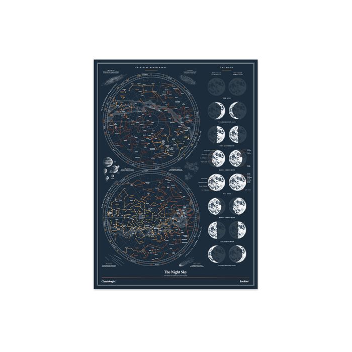 CARTE NIGHTSKY A GRATTER