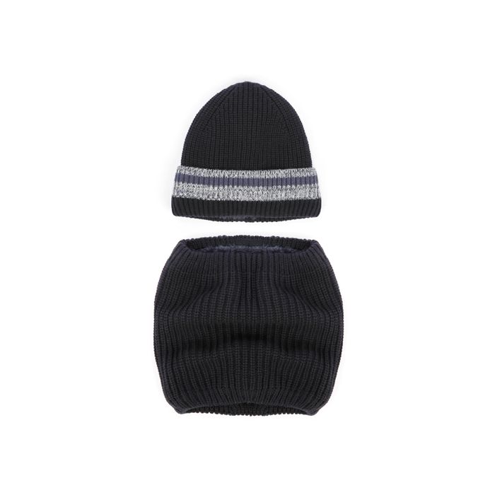 COFF BONNET TOUR DE COU NAVY RECYCLE