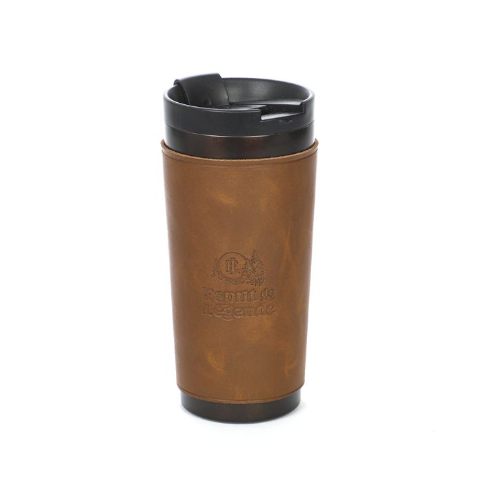 TUMBLER ISOTHERME CUIR