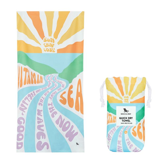 SERVIETTE MICROFIBRE XL VITAMIN SEA