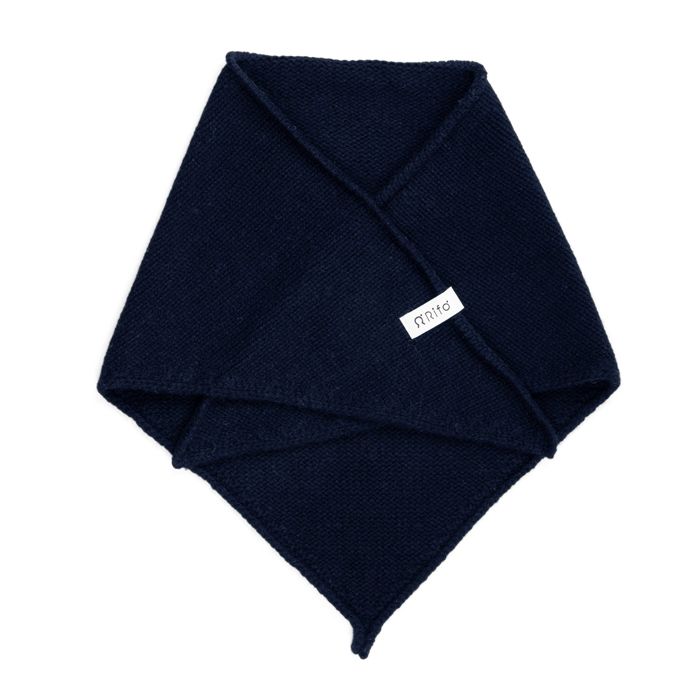 SOPHIE SCARF MARINE LAINE RECYCLEE
