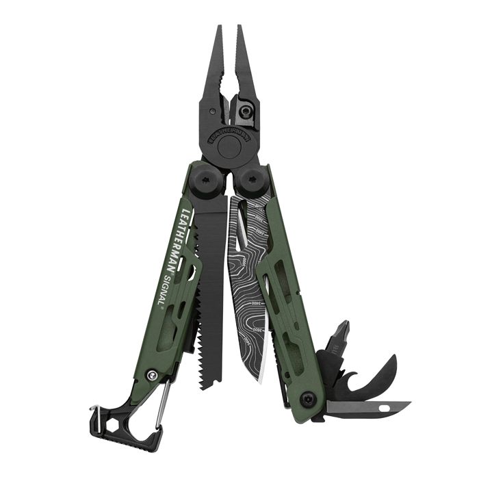 LEATHERMAN SIGNAL VERT KAKI TOPO
