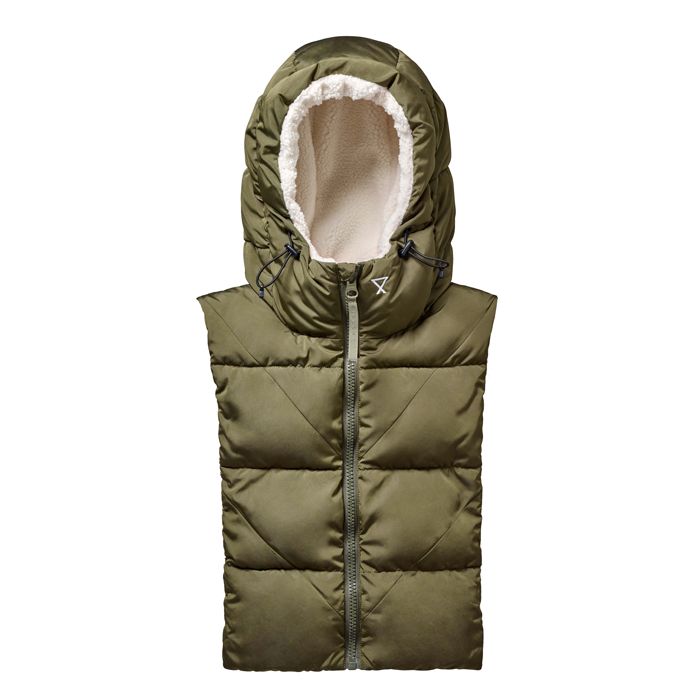 CAPUCHE FUDOON KAKI SHERPA
