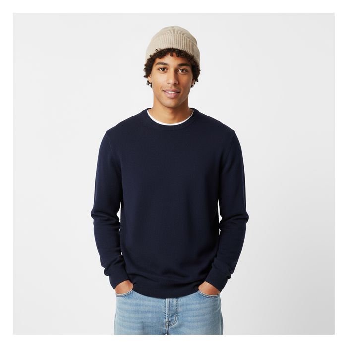 BONNET LAINE INTERIEUR SOIE BEIGE