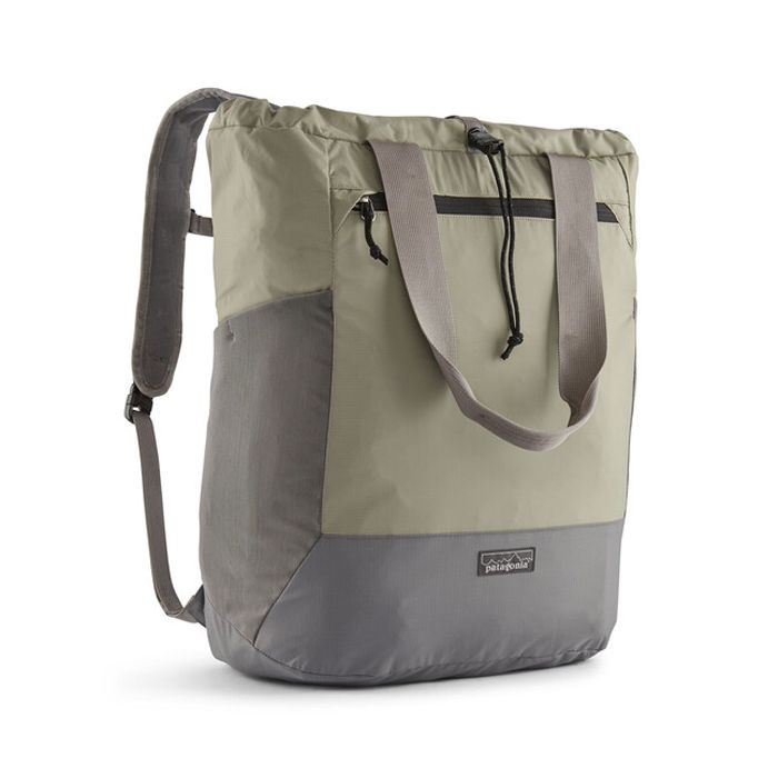 SAC A DOS TOTE BAG VERT GRIS