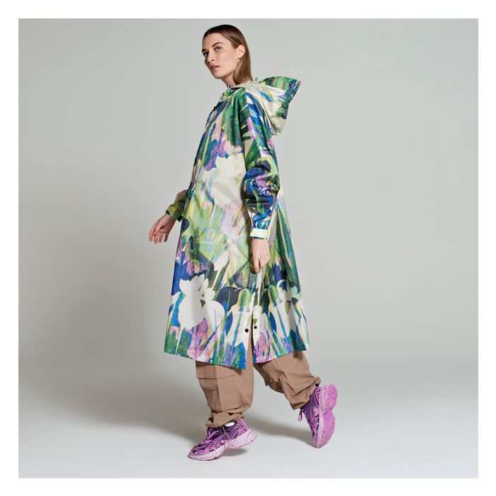 PONCHO DE PLUIE FLEURS RAINKISS