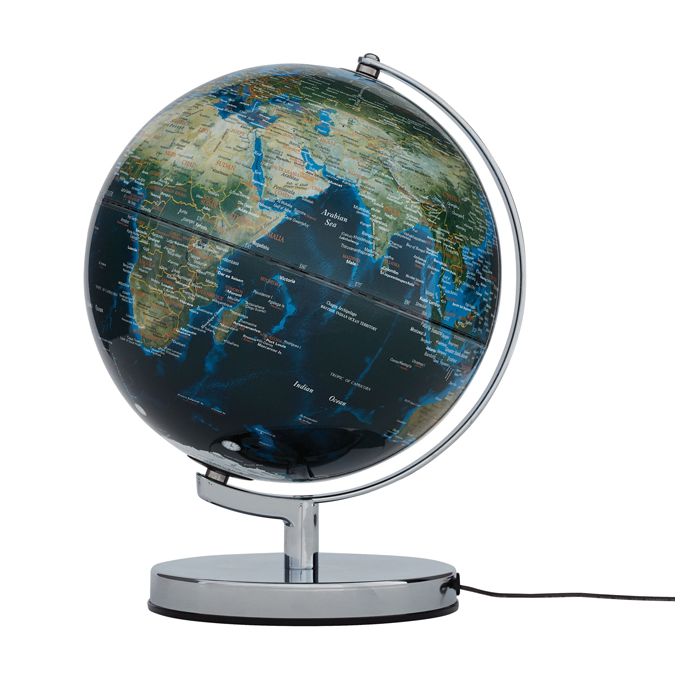 GLOBE TERRA CITY LIGHT 25 CM