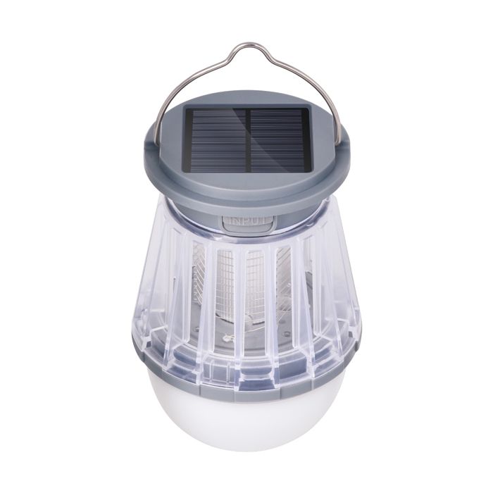 LANTERNE SOLAIRE RECHARGEABLE ANTI-MOUST