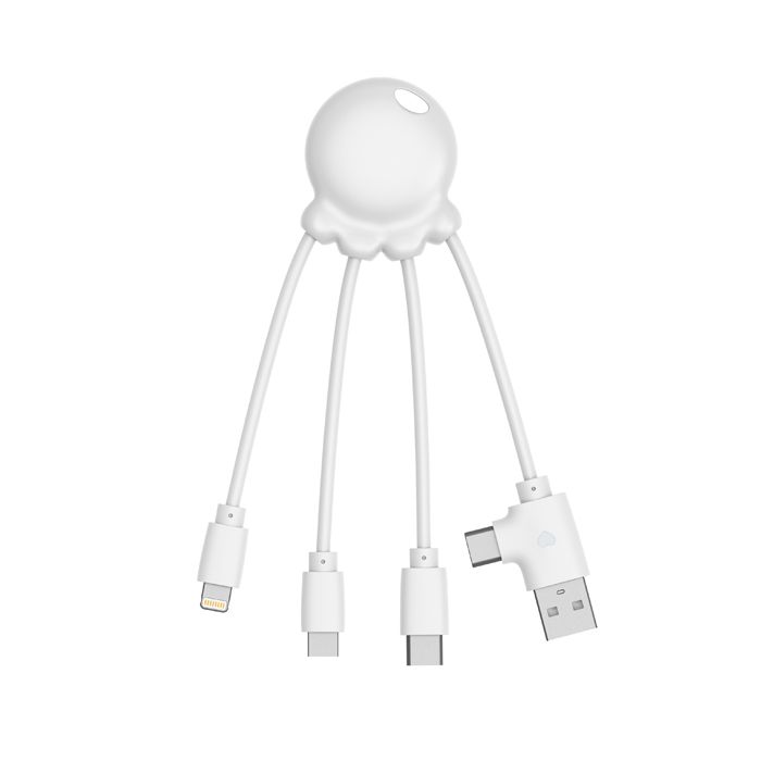 CABLE DE CHARGE OCTOPUS BLANC