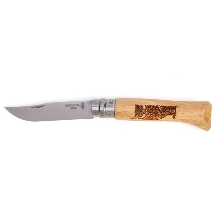 OPINEL N°8 GRAVE HIBOU